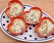 Bananmuffins med kanel - nem opskrift