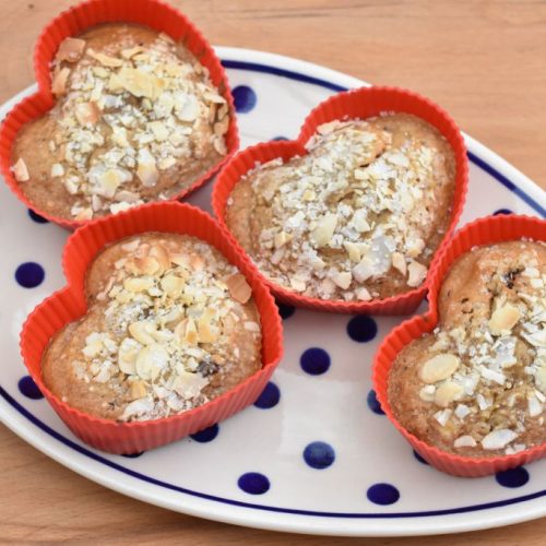 Bananmuffins med kanel - nem opskrift