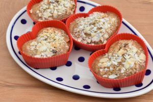 Bananmuffins med kanel - nem opskrift