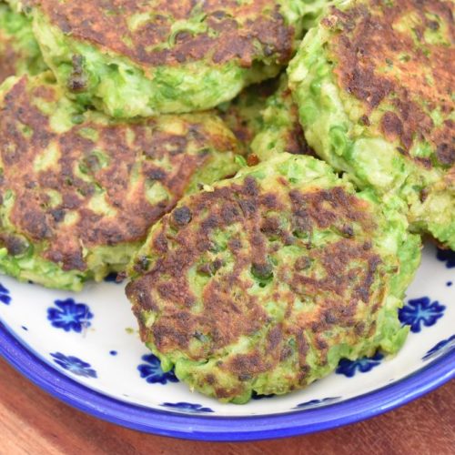 Grønne frikadeller med ærter - vegetar ærtedeller