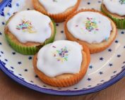 Citronmåne muffins - nem opskrift