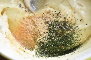 Kold remouladesovs - nem opskrift