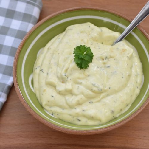 Kold remouladesovs - nem opskrift