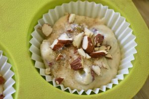 Rabarbermuffins med kardemomme - svampede muffins