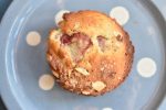 Rabarbermuffins med kardemomme - svampede muffins