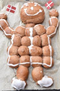 Kagekone med boller - bollekagekone med kakaoboller