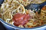 One pot spaghetti bolognese med hakket kylling - nem opskrift