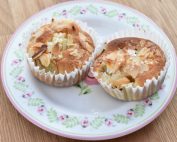 Ingefærmuffins med rabarber - lækre rabarbermuffins