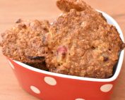 DSC_0697 2 • nogetiovnen.dk Rabarber cookies - lækre grove rabarberkager