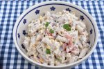 Pastasalat med tun og dressing - nem opskrift