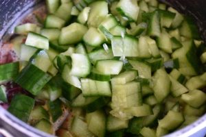 Agurkerelish - nem opskrift på relish til burger og hotdogs