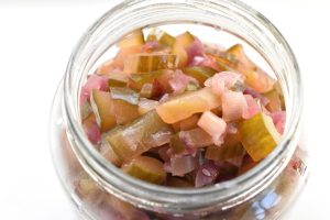 Agurkerelish - nem opskrift på relish til burger og hotdogs