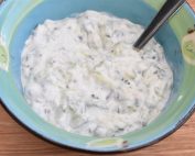 DSC_0132 • nogetiovnen.dk Tzatziki med skyr - sund og frisk - nem opskrift