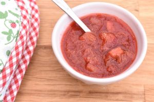 DSC_0179 • nogetiovnen.dk Jordbær rabarber kompot - opskrift