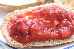 DSC_0281 • nogetiovnen.dk Jordbær rabarber kompot - opskrift