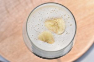 Banan milkshake - nem opskrift på bananmilkshake