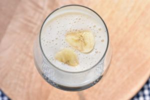 Banan milkshake - nem opskrift på bananmilkshake