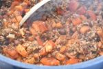 Kyllinge bolognese med hakket kylling - opskrift
