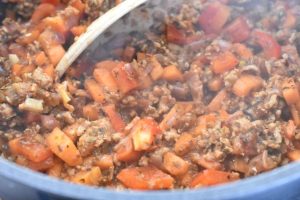 Kyllinge bolognese med hakket kylling - opskrift