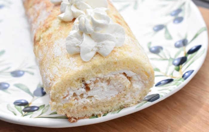 Citronroulade - luftig roulade med citroncreme