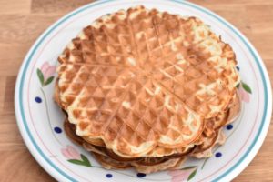 Vafler med kærnemælk - sprøde kærnemælksvafler