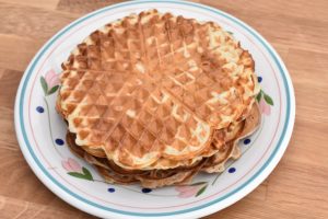 Vafler med kærnemælk - sprøde kærnemælksvafler