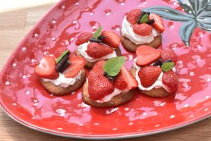 Små jordbærtærter på 5 min. - portionsanrettet