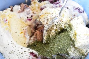 Tunmousse med smør - nem opskrift uden husblas