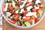 DSC_0026 • nogetiovnen.dk Jordbærsalat med mozzarella - nem salat med jordbær