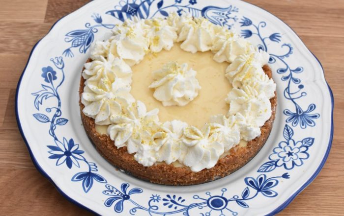 Key lime pie - nem opskrift på limetærte