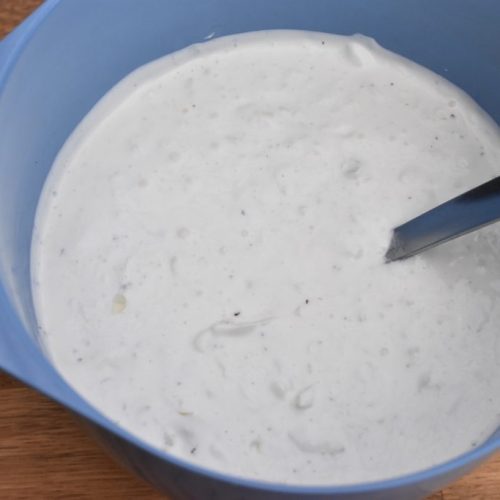 Dressing til kartoffelsalat