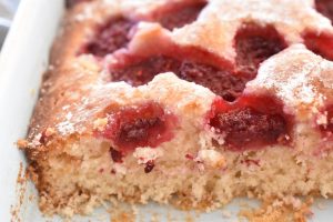 Hindbærtærte - nem opskrift på tærte med hindbær