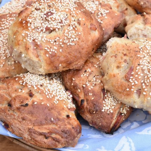 Æltefri madpakkeboller med skinke