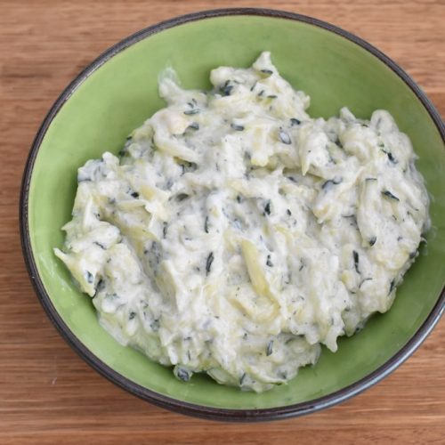 Tzatziki med squash - cremet og lækker