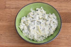 DSC_0866 • nogetiovnen.dk Tzatziki med squash - cremet og lækker