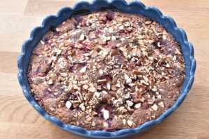 Blommekage med mandler – lækker kage opskrift