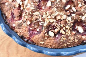 Blommekage med mandler – lækker kage opskrift