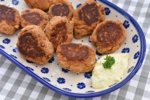 Torskerognsfrikadeller - opskrift på nemme fiskefrikadeller
