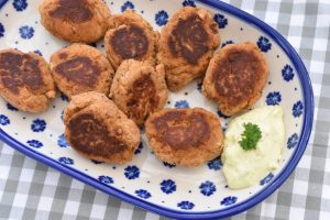 Torskerognsfrikadeller - opskrift på nemme fiskefrikadeller