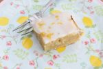 Citron brownie – opskrift på hvid brownie med citron