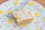 Citron brownie – opskrift på hvid brownie med citron