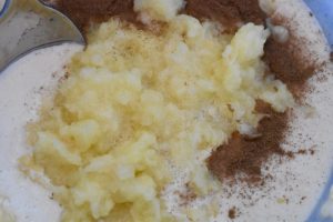 Æblevafler - opskrift på vafler med æble og kanel