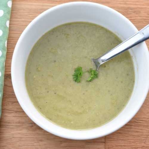 Porresuppe - nem opskrift uden kartofler