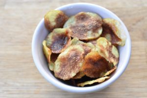 DSC_1162 • nogetiovnen.dk Chips i mikroovn opskrift - hjemmelavede franske kartofler