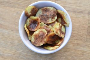 DSC_1165 • nogetiovnen.dk Chips i mikroovn opskrift - hjemmelavede franske kartofler