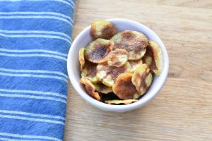 DSC_1178 • nogetiovnen.dk Chips i mikroovn opskrift - hjemmelavede franske kartofler