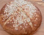 Havrebrød - opskrift på hurtigt havregrynsbrød