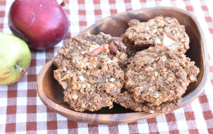 DSC_1650 • nogetiovnen.dk Havregrynscookies med kanel og æbler -nem opskrift