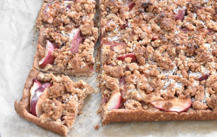 DSC_0121 • nogetiovnen.dk Æblesnitter med havregryn - lækre og sprøde - opskrift