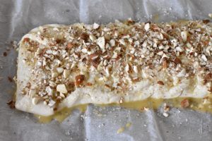 Flettet butterdejskringle med kanel - nem hurtig opskrift